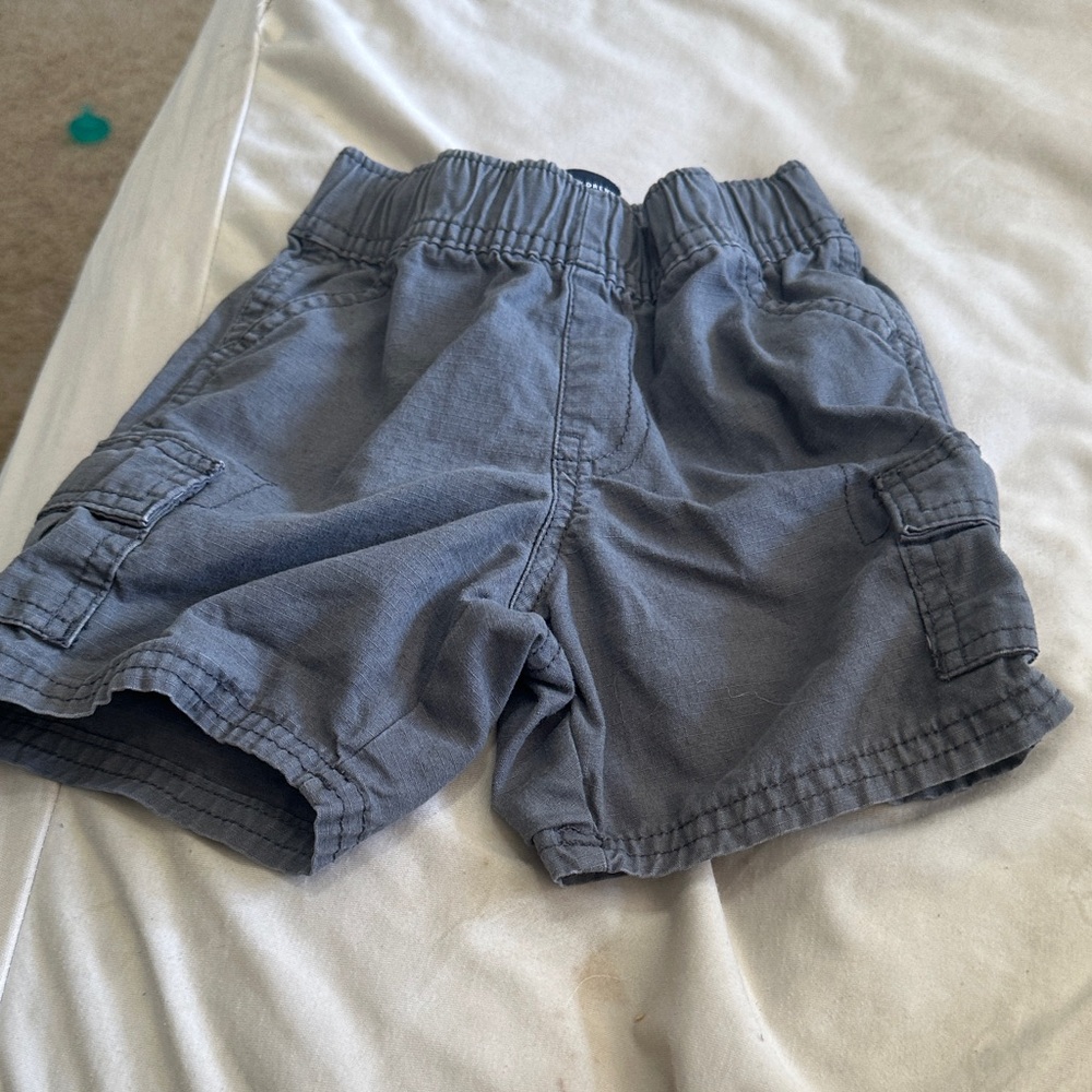 The Children's Place Charcoal Cargo Shorts